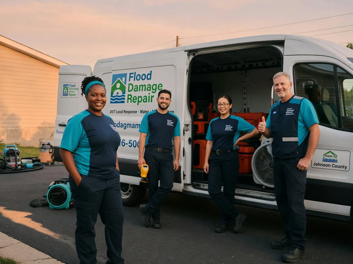 Water Damage Restoration company in Sun, LA